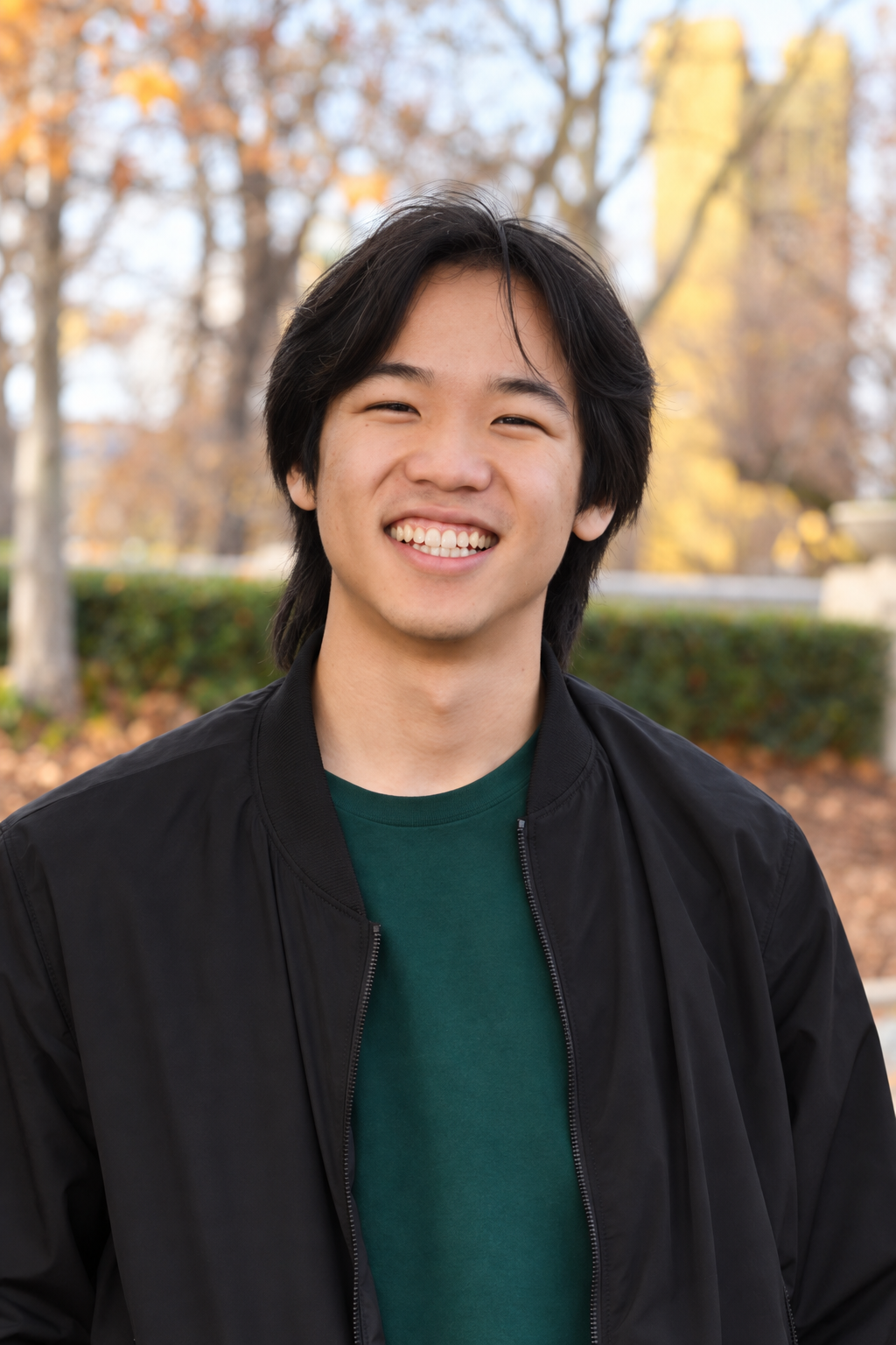 Jacob M. Lee smiling outdoors
